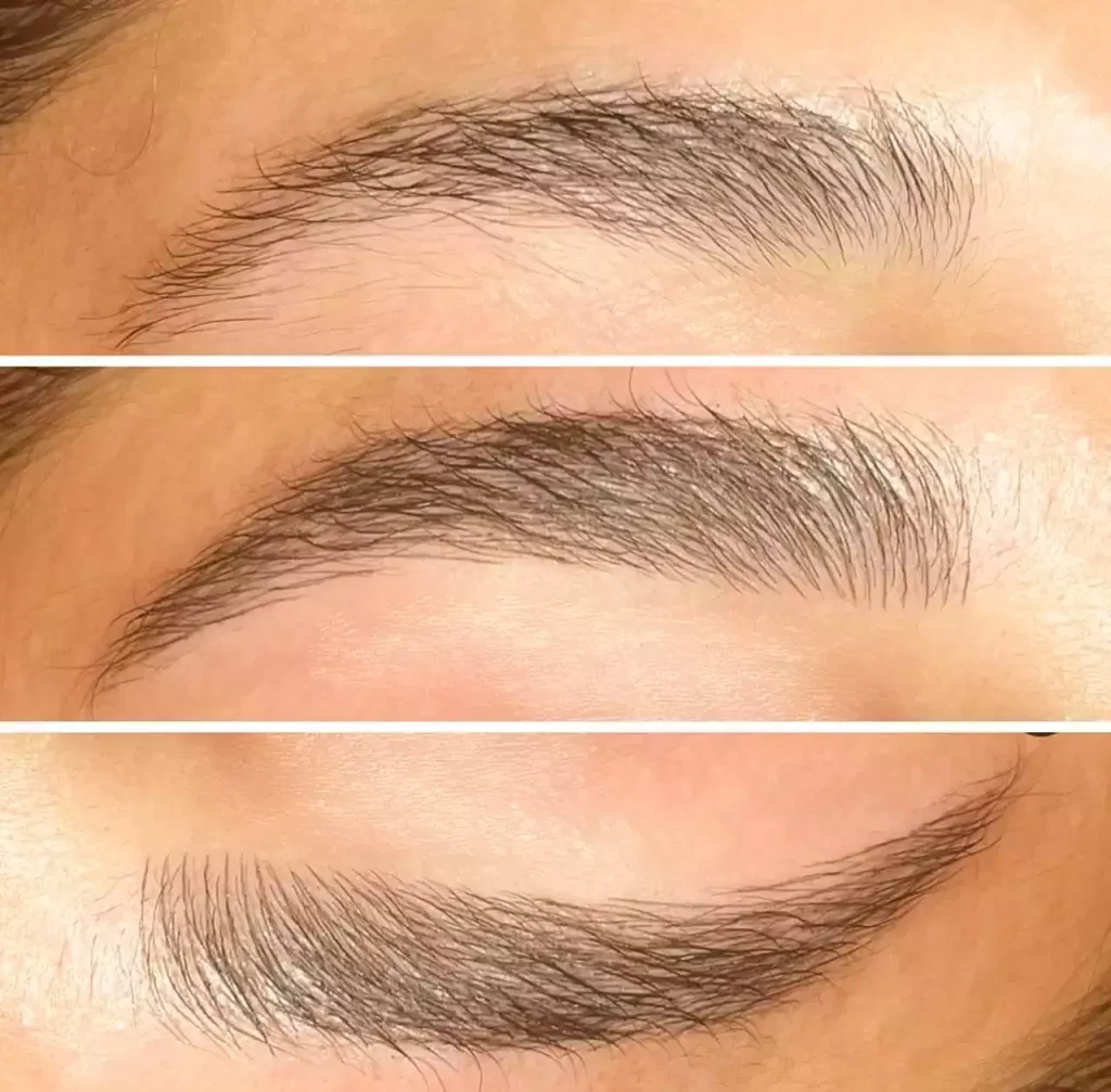 Instruction microblading aftercare