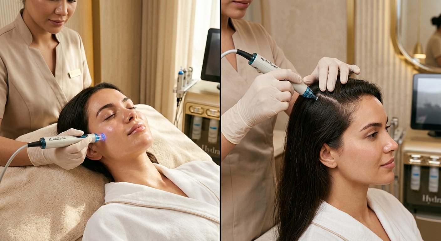 Hydrafacial vs Hydrafacial Keravive Dubai: Which One Do You Need?