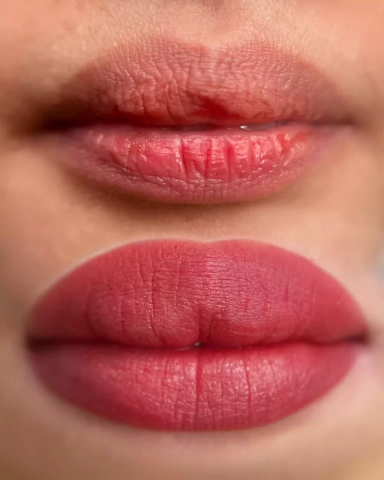 Lip permanent tattoo color