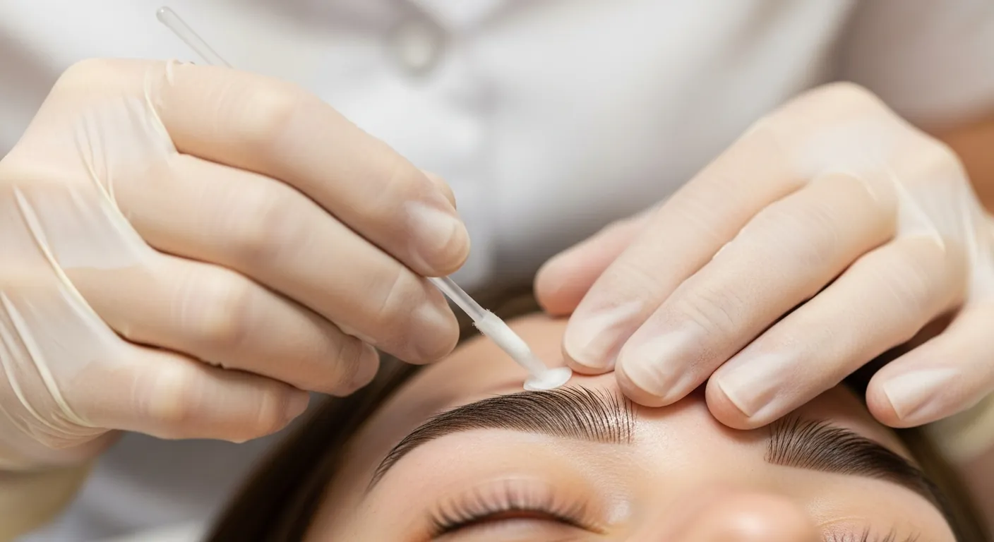 Saline tattoo removal treatment process