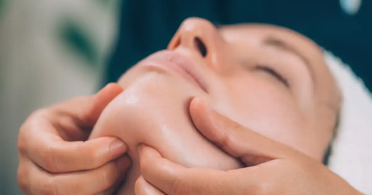 Lymphatic Drainage Face Massage