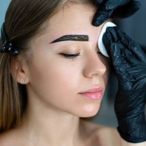 Eyebrow Tattoo Color Correction